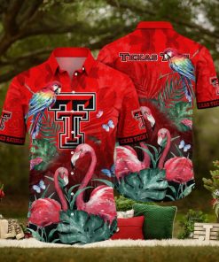 Texas Tech Red Raiders NCAA Hawaiian Shirt Lush Greenery Aloha Shirt
