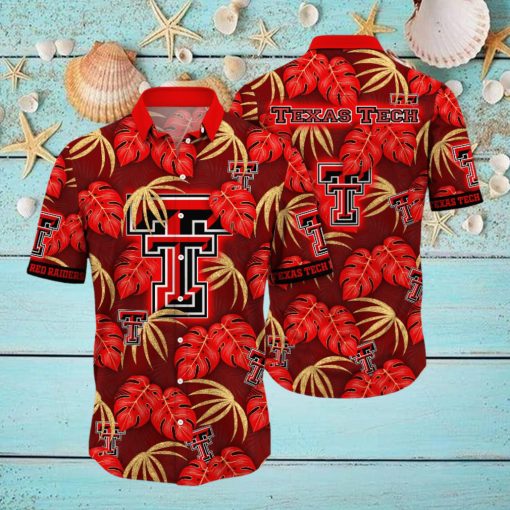 Texas Tech Red Raiders NCAA Hawaiian Shirt Warm Breezes Aloha Shirts