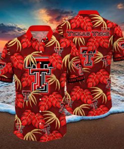 Texas Tech Red Raiders NCAA Hawaiian Shirt Warm Breezes Aloha Shirts