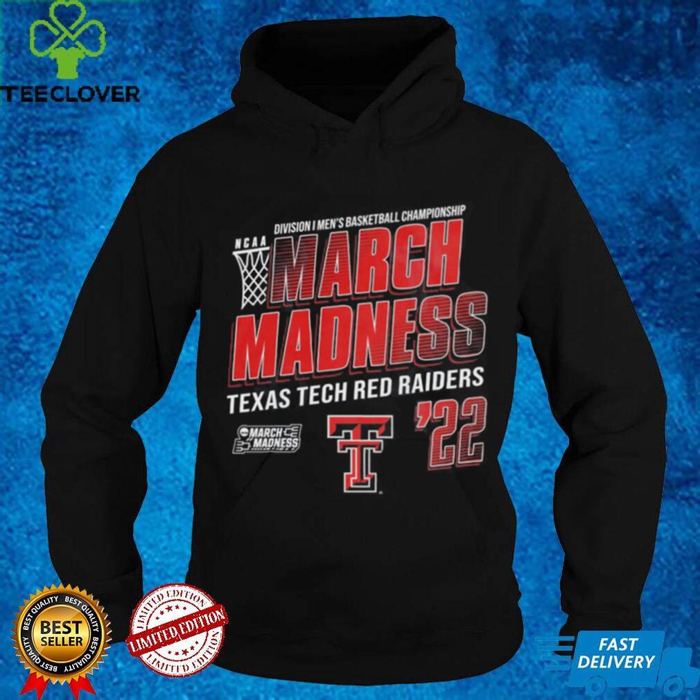 Texas Tech Red Raiders NCAA Men's Basketball March Madness Vitt Graphi T shirt