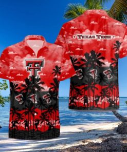 Texas Tech Red Raiders Palms Tree Hawaiian Shirt
