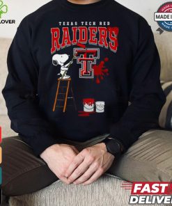 Texas Tech Red Raiders Snoopy Painting Shirt