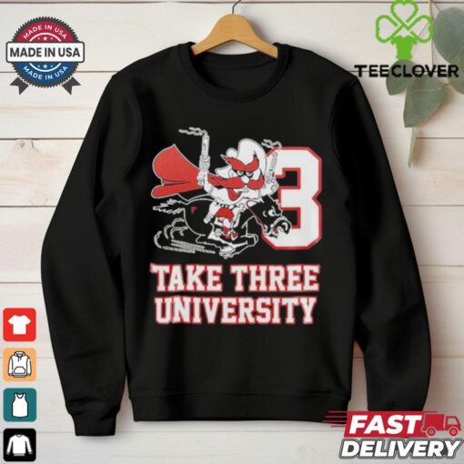 Texas Tech Red Raiders Take Three University Wreck’em T Shirt