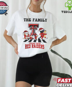 Texas Tech Red Raiders X Family Bluey Merry Christmas 2024 Shirt