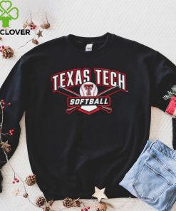 Texas Tech Red Raiders cross bats softball logo shirt 2 Texas Tech Red Raiders cross bats softball logo shirt