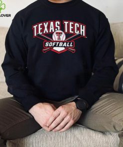 Texas Tech Red Raiders cross bats softball logo shirt 3 Texas Tech Red Raiders cross bats softball logo shirt