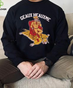 Texas Tech Red Raiders vs LSU Tigers mascot Geaux Heauxme hoodie, sweater, longsleeve, shirt v-neck, t-shirt