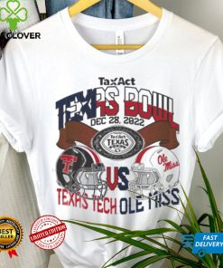 Texas Tech Vs Ole Miss TaxAct Texas Bowl Dec 28, 2022 Shirt