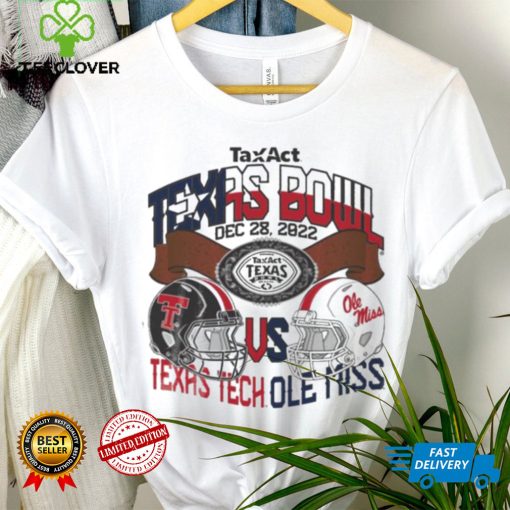 Texas Tech Vs Ole Miss TaxAct Texas Bowl Dec 28, 2022 Shirt