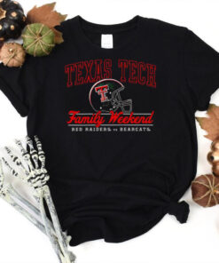 Texas Tech family weekend Red Raiders vs Bearcats hoodie, sweater, longsleeve, shirt v-neck, t-shirt