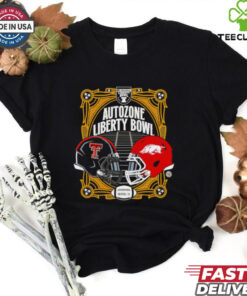 Texas Tech vs Arkansas 66th AutoZone Liberty Bowl 2024 head to head shirt