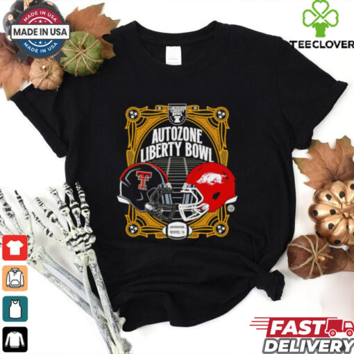 Texas Tech vs Arkansas 66th AutoZone Liberty Bowl 2024 head to head shirt