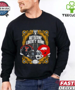 Texas Tech vs Arkansas 66th AutoZone Liberty Bowl 2024 head to head shirt