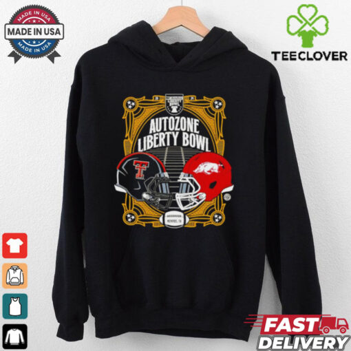 Texas Tech vs Arkansas 66th AutoZone Liberty Bowl 2024 head to head shirt