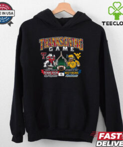 Texas Tech vs West Virginia 2024 Thanksgiving Gameday Long Sleeve Shirt