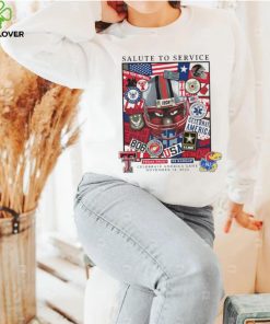 Texas Tech vs. Ku 2022 Salute to service T Shirt 1 Texas Tech vs. Ku 2022 Salute to service T Shirt