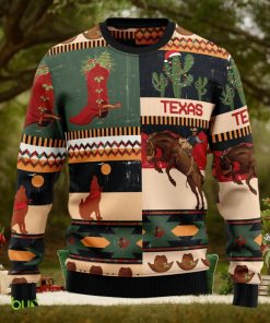 Texas Ugly Christmas Sweater Thankgiving Gift Men Women