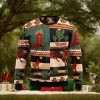 Dallas Cowboys Snoopy Custom Name And Number Ugly Christmas Sweater