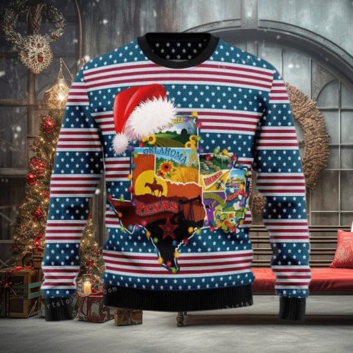 Texas Xmas Womens Ugly Sweater