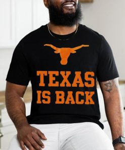 Texas is back 2023 hoodie, sweater, longsleeve, shirt v-neck, t-shirt