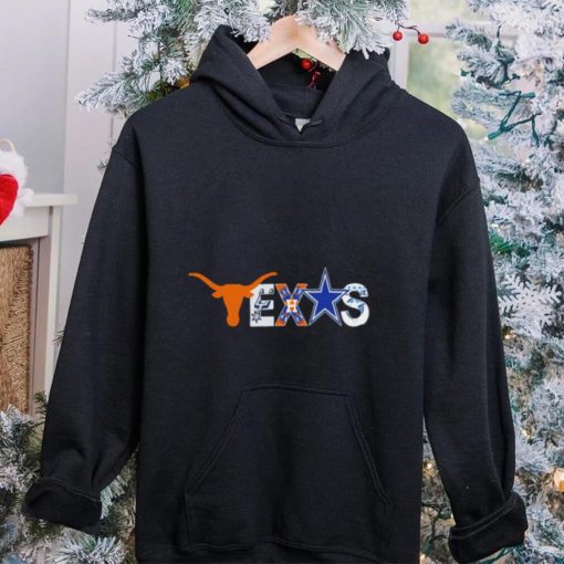 Texas logos Texas Longhorns San Antonio Spurs Houston Astros Dallas Cowboys Texas Legends gift hoodie, sweater, longsleeve, shirt v-neck, t-shirt