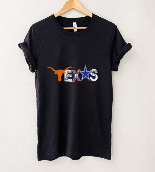 Texas logos Texas Longhorns San Antonio Spurs Houston Astros Dallas Cowboys Texas Legends gift hoodie, sweater, longsleeve, shirt v-neck, t-shirt