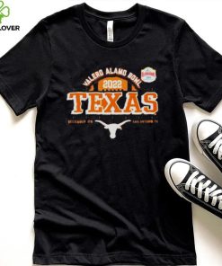Texas longhorns football 2022 valero alamo bowl shirt