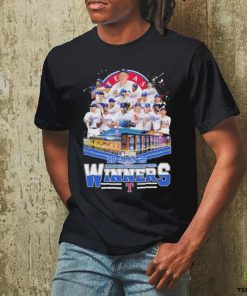Texas rangers alcs 2023 american league championship series winners team player signature shirt