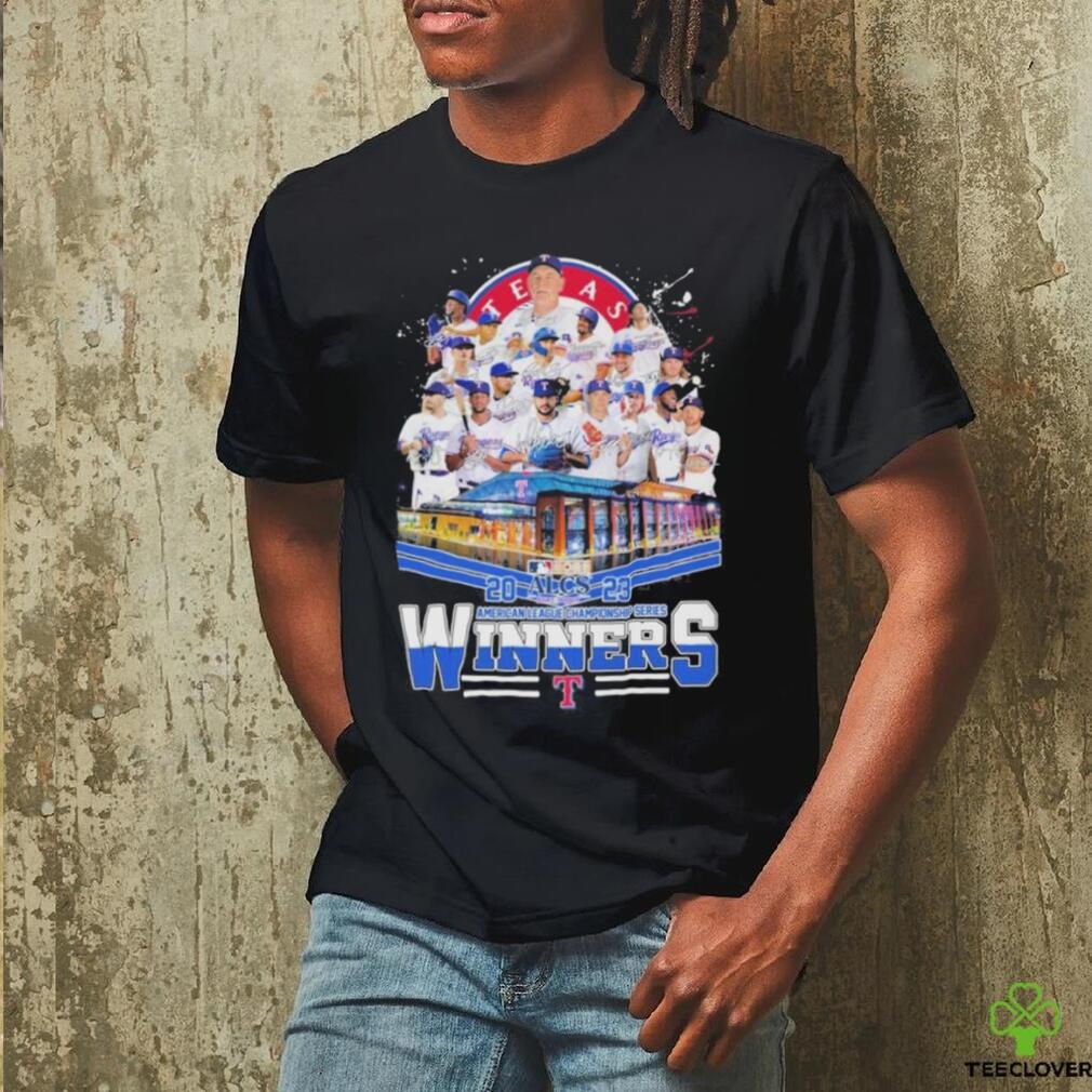 Texas rangers alcs 2023 american league championship series winners team player signature shirt Texas rangers alcs 2023 american league championship series winners team player signature shirt