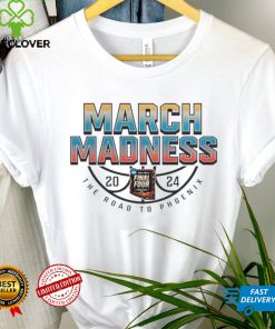 Th Road to Phoenix 2024 NCAA Men’s Basketball Tournament March Madness Defensive Block shirt