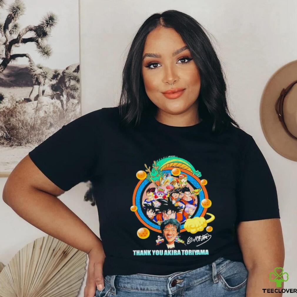 Thank You Akira Toriyama Shirt Thank You Akira Toriyama Shirt