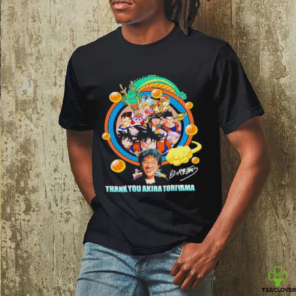 Thank You Akira Toriyama Shirt Thank You Akira Toriyama Shirt