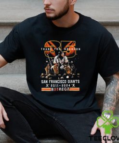 Thank You, Brandon San Francisco Giants Brandon Crawford 2011 2024 Re35pect Shirt