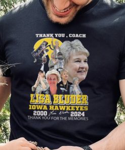 Thank You, Coach Lisa Bluder Iowa Hawkeyes 2000 2024 Thank You For The Memories T Shirt