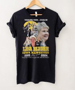 Thank You, Coach Lisa Bluder Iowa Hawkeyes 2000 2024 Thank You For The Memories T Shirt