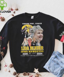 Thank You, Coach Lisa Bluder Iowa Hawkeyes 2000 2024 Thank You For The Memories T Shirt