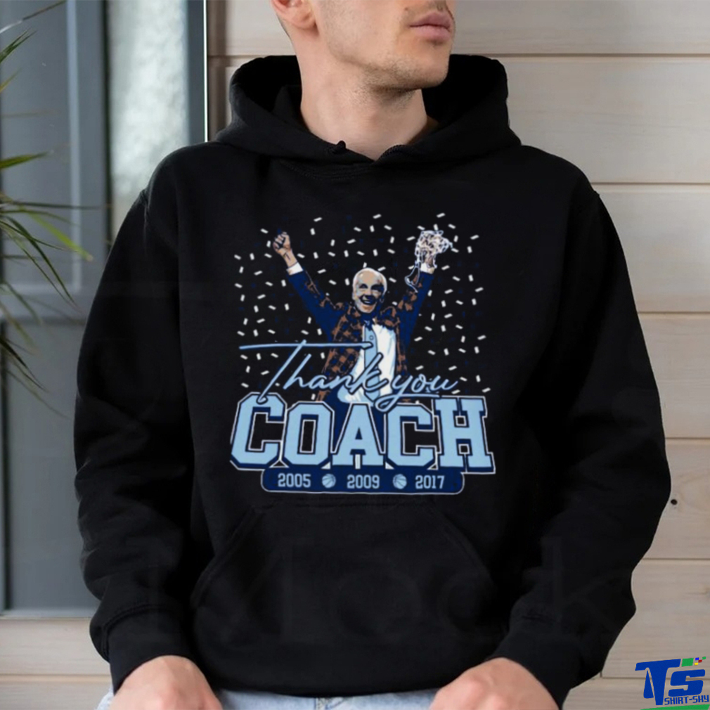 Thank You Coach North Carolina Shirt Thank You Coach North Carolina Shirt