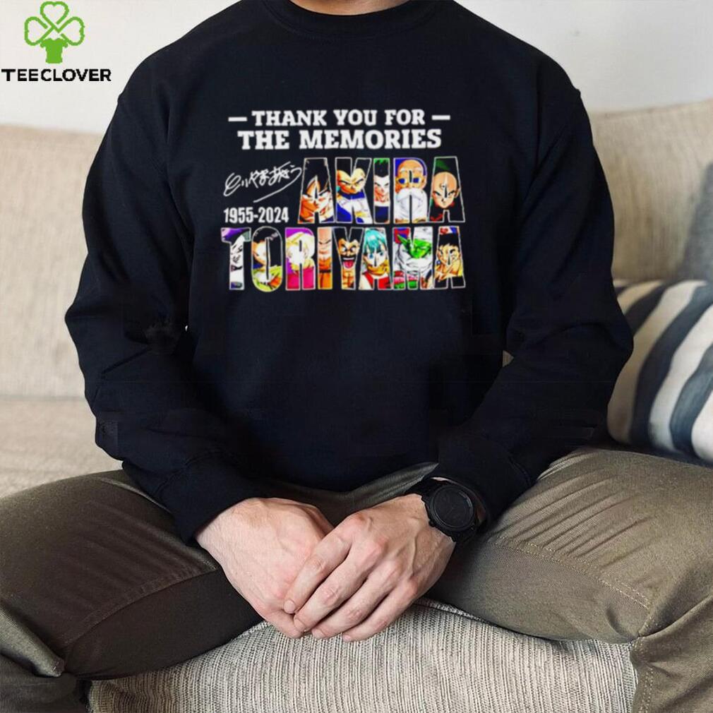 Thank You For The Memories Akira Toriyama shirt Thank You For The Memories Akira Toriyama shirt
