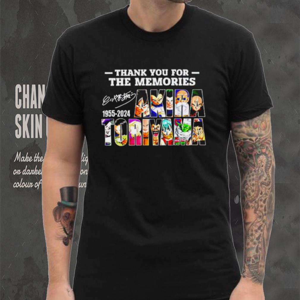 Thank You For The Memories Akira Toriyama shirt Thank You For The Memories Akira Toriyama shirt