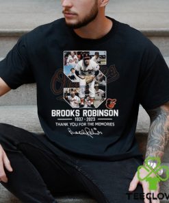 Thank You For The Memories Brooks Robinson 1937 – 2023 Signature T Shirt