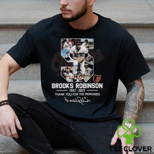 Thank You For The Memories Brooks Robinson 1937 – 2023 Signature T Shirt