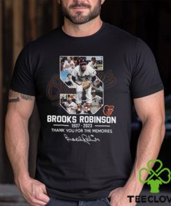 Thank You For The Memories Brooks Robinson 1937 – 2023 Signature T Shirt