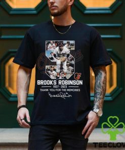 Thank You For The Memories Brooks Robinson 1937 – 2023 Signature T Shirt