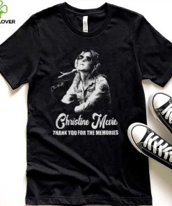 Thank You For The Memories Christine Mcvie Rip 1943 2022 shirt