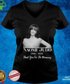 Thank You For The Memories Naomi Judd 1946 2022 Shirt