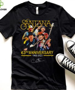 Thank You For The Memories Santana 63rd Anniversary 1960 2023 t shirt 1 Thank You For The Memories Santana 63rd Anniversary 1960 2023 t shirt