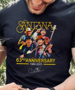 Thank You For The Memories Santana 63rd Anniversary 1960 2023 t shirt 3 Thank You For The Memories Santana 63rd Anniversary 1960 2023 t shirt