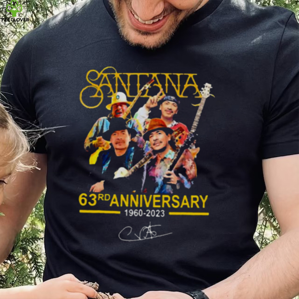 Thank You For The Memories Santana 63rd Anniversary 1960 2023 t shirt Thank You For The Memories Santana 63rd Anniversary 1960 2023 t shirt