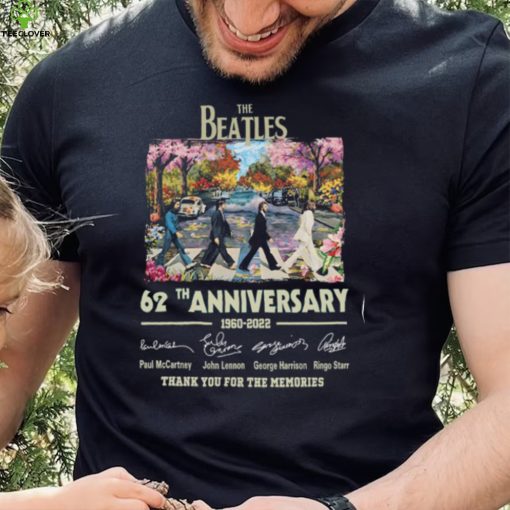 Thank You For The Memories   The Beatles 62nd Anniversary 1960 2022 Shirt