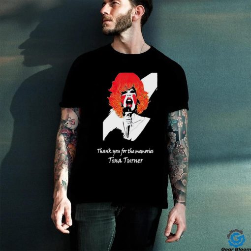 Thank You For The Memories Tina Turner Shirt